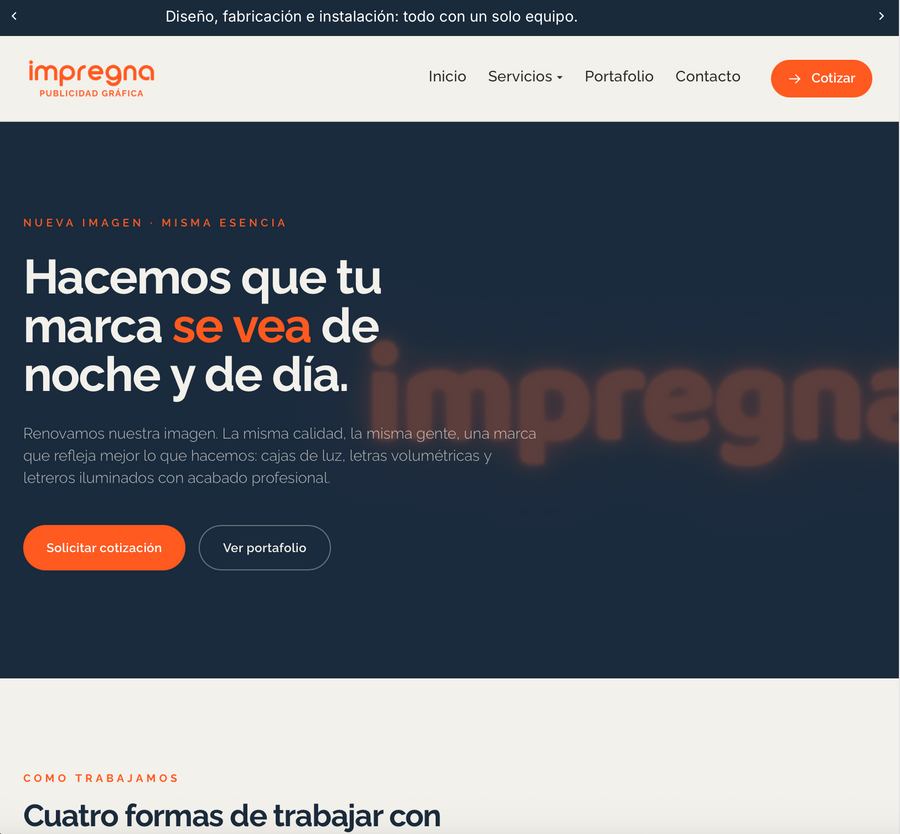 IMPREGNA Publicidad Gráfica